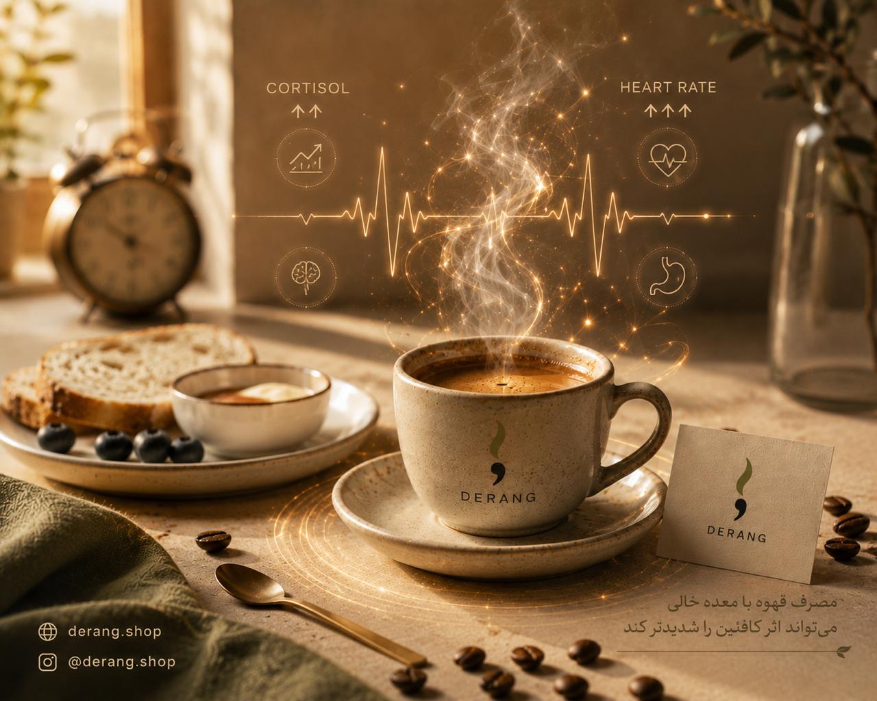 نوشیدن قهوه با معده خالی چه تاثیری دارد؟