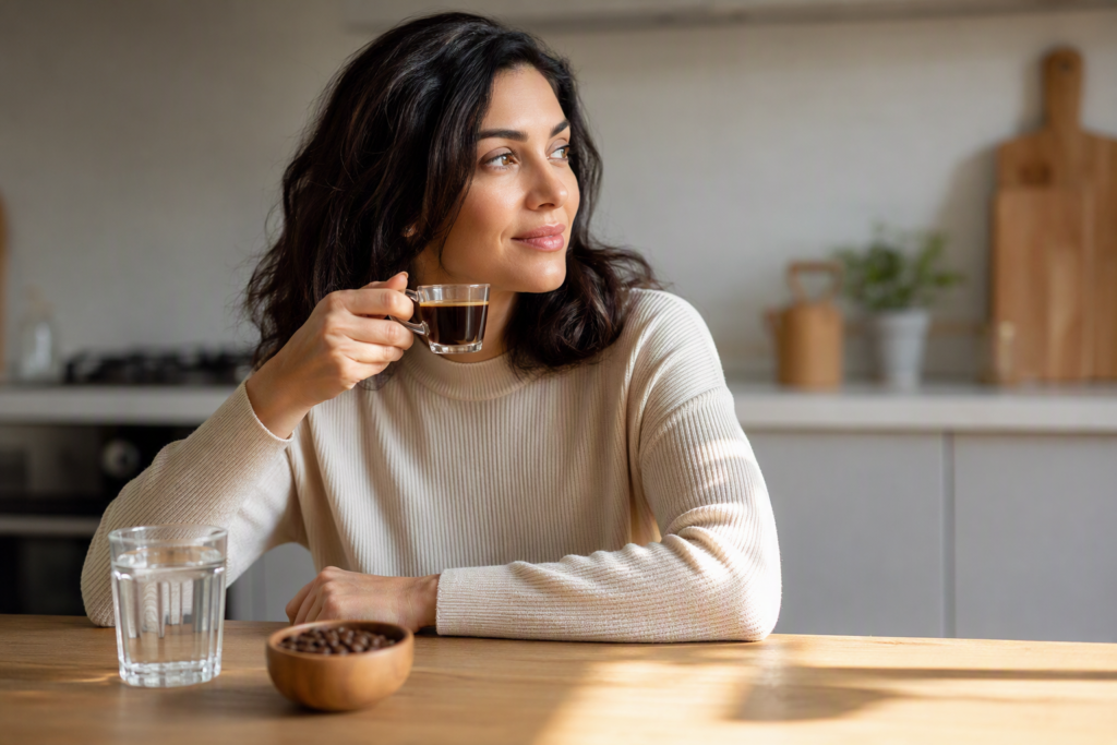 خواص قهوه تلخ برای زنان؛ فواید، عوارض و مقدار مصرف مناسب